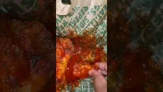 Hot lemon pepper wet chicken wings