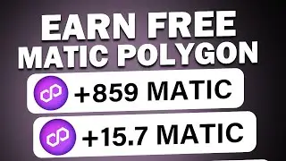 How to Get Free Polygon MATIC : Every Few seconds 🔥 No Deposit required