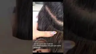 Microlinks CAN break your hair !