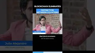 JULIO ALEJANDRO SPEAKS ON THE POWER BLOCKCHAIN HAS TO SOLVE PROBLEMS OF MATERIAL INEQUALITY #SHORTS
