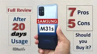 Samsung M31s Full Review After 20 days Usage | Camera, Gaming, Battery, Pros and Cons