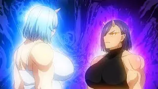 Female Muscle clip 708 - Elf-san wa Yaserarenai
