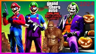 RARE Sasquatch Outfit, NEW Halloween Joker, MARIO, Bigfoot, Money, GTA 5 2024 (GTA Online Update)