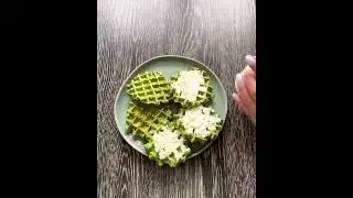 Вафли из салата! Вкусный и полезный завтрак!