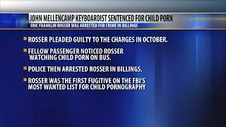Former Mellencamp keyboardist sentenced for child porn at Billings bus stop