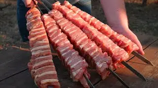 SHASHLIK ON THE MANGAL. HIT of the season 2021! Prepare it FIRST. ENG SUB.