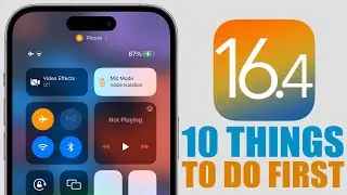 iOS 16.4 - First Things TO DO After Updating !