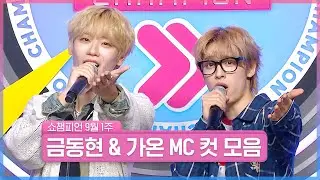 9월 1주 차 쇼챔피언 ＜금동현 & 가온＞ MC 컷 모음📁 | Show Champion | EP.531 | 240904