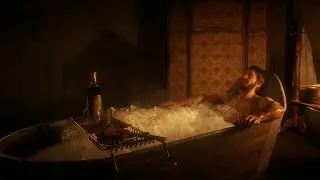 Old Western Ambience & Music | Bath Relaxation