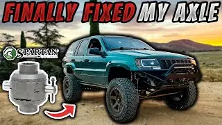 Spartan Locker Install on a Dana44HD D44A for Jeep WJ
