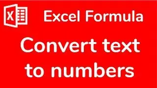Excel formula: How to Convert Text to Numbers - Doctor Excel 