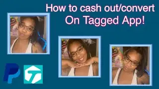How do I cash out or convert on the Tagged App?