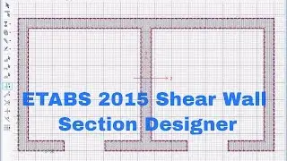 ETABS 2015-Shear Wall Section Designer