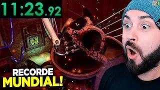 O Recorde Mundial de SPEEDRUN de POPPY PLAYTIME CAPITULO 3 é INSANO