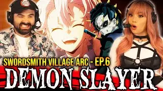 DEMON SLAYER SEASON 3 EPISODE 6 REACTION! Aren’t You Going to Become A Hashira? 3x6 SWORDSMITH ARC