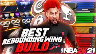 I MADE THE BEST REBOUNDING WING BUILD IN 2K21 NEXT GEN! BEST SMALL FORWARD BUILD IN 2K21 NEXT GEN!
