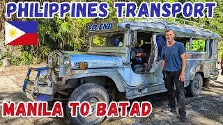 MANILA to BANAUE 🇵🇭  Overnight Bus Journey in the Philippines