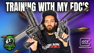 TRAINING WITH MY EDC!! |  GLOCK 19 & BC9 |