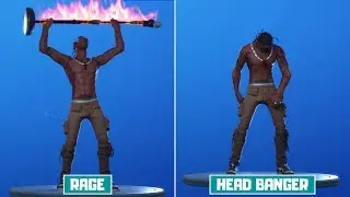 *NEW* All Leaked Fortnite Emotes (v12.41)! (Travis Scott Emotes, Head Banger, Rage)