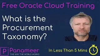 Oracle Cloud Tutorial Ep 0030 | Procurement Taxonomies in Oracle Cloud (All You Need to Know)