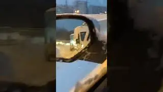 20221214 зимаааа! вытащил в горку микроавтобус с прицепом
