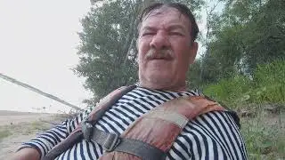 р.Обь .   Босиком  на   фидер....