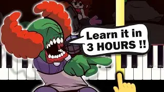 Friday Night Funkin' (Tricky the Clown Mod) - Madness - EASY Piano tutorial