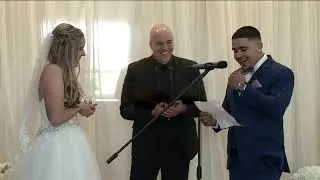 Ross Performing a Wedding Ceremony