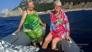Кацивели🌅 .Отдыхаем с сестрой на море.🏖️