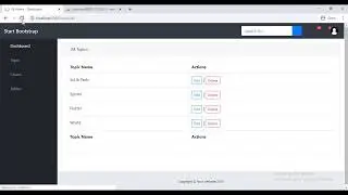 9. NodeJS, ExpressJS and EJS : Getting all topics