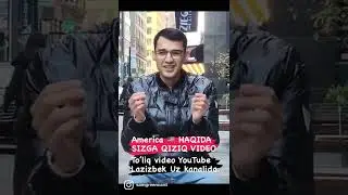 HOZIRGI AMERICA HAQIDA SIZGA QIZIQ VIDEO. TO'LIQ YOUTUBE LAZIZBEKUZ KANALIDA KO'RING!!