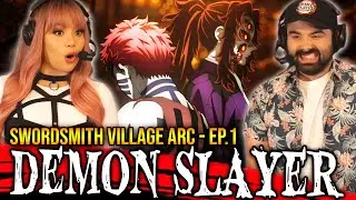 DEMON SLAYER SEASON 3 EPISODE 1 REACTION! SOMEONE'S DREAM 3x1 SWORDSMITH VILLAGE ARC