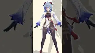 Ganyu ビビデバ【Genshin Impact MMD】