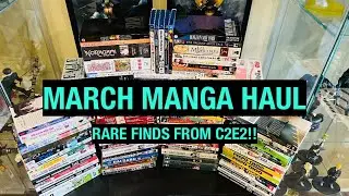 March Manga Haul | 100+ Volumes | OOP Manga from C2E2