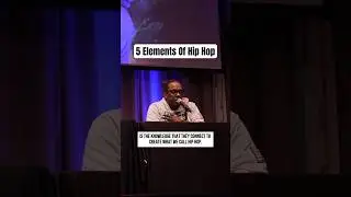 5 elements of Hip-Hop described by Hip-Hop Legend and Pioneer Buddha Stretch! 🧠 #HipHop