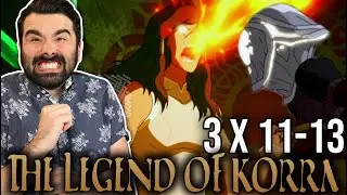 MIND-BLOWING FINALE! The Legend of Korra SEASON 3 EPISODE 11-13 REACTION