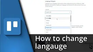 How to change Trello language | Trello change language ✅ Tutorial