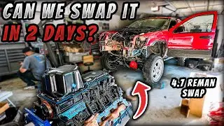 4.7 Remanufactured Engine Swap on Paul's Jeep WJ | Will it Start?