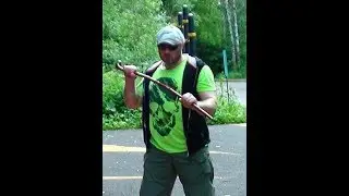 Удары тростью в ближнем бою. IRISH STICK BATHA - Close Combat