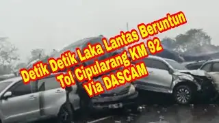 BREAKING NEWS Kronologi Lengkap Cipularang KM 92 Arah Jakarta #tolcipularang #breakingnews #vlog