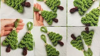 ✓ МК ёлочка крючком Как связать новогоднюю ёлочку крючком Новогодний декор своими руками 🌲