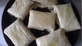 Конвертики из лаваша.