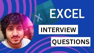 Realtime Interview Questions in Excel💪