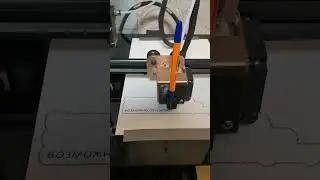 3d принтер рисует