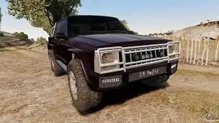 GTA 4 Jeep Carver 6X6 - Jumps & Offroading