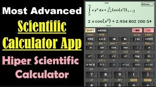 Hiper Scientific Calculator App - Best Scientific Calculator App for Android