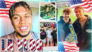 ALLTAGSVLOG in LOS ANGELES!🇺🇸 NFL GAME, ESSEN UND CO🏈 mit Eli, Rohat, Melle, Eldos & Musti🔥 VLOG 211