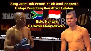 Juara Dunia kelas Bulu WBA Super Champion Petinju Indonesia Hadapi Penantang Petinju Afrika Selatan