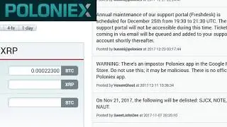 Poloniex Crypto Currency Exchange Fake App Google Play Exposed