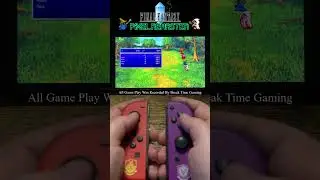 Final Fantasy Pixel Remaster - Nintendo Switch OLED Gameplay
